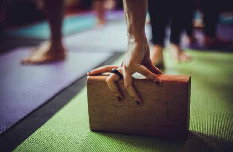 wooden handstand block