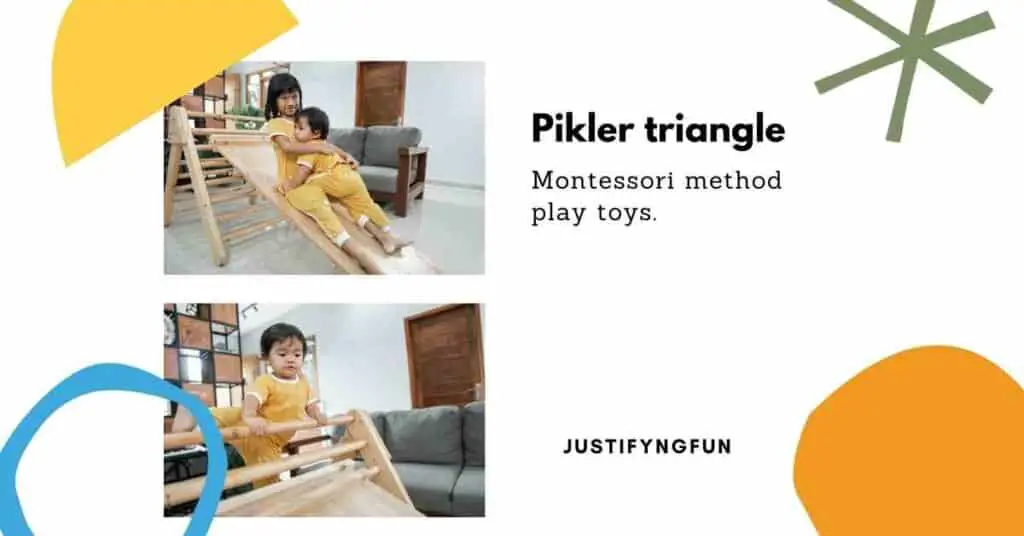 pikler triangle climbing toy