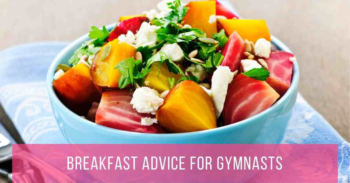  consejos de desayuno para gimnastas