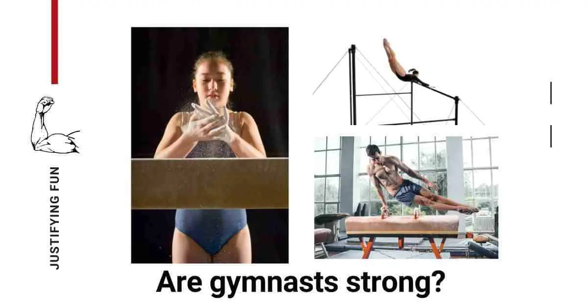 are gymnasts strong