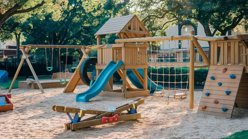 outdoor playscape