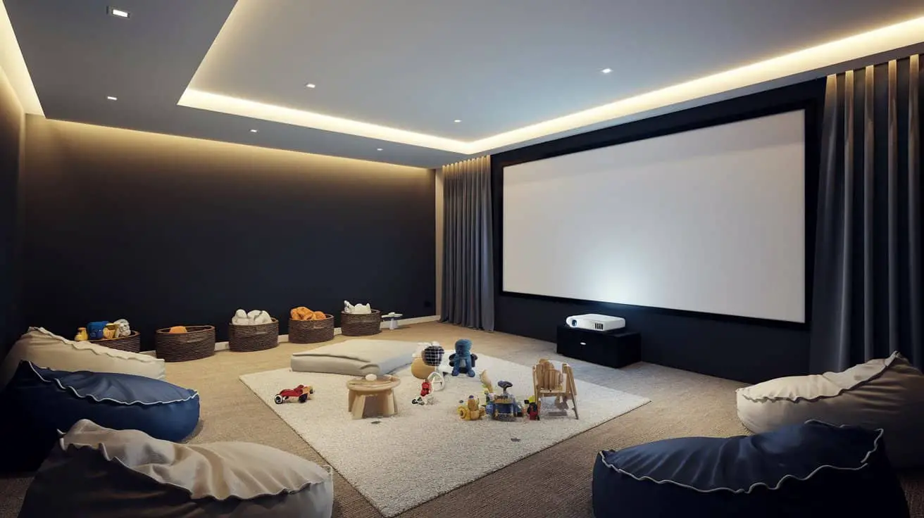 How to Create a Cinema Playroom in Your Basement