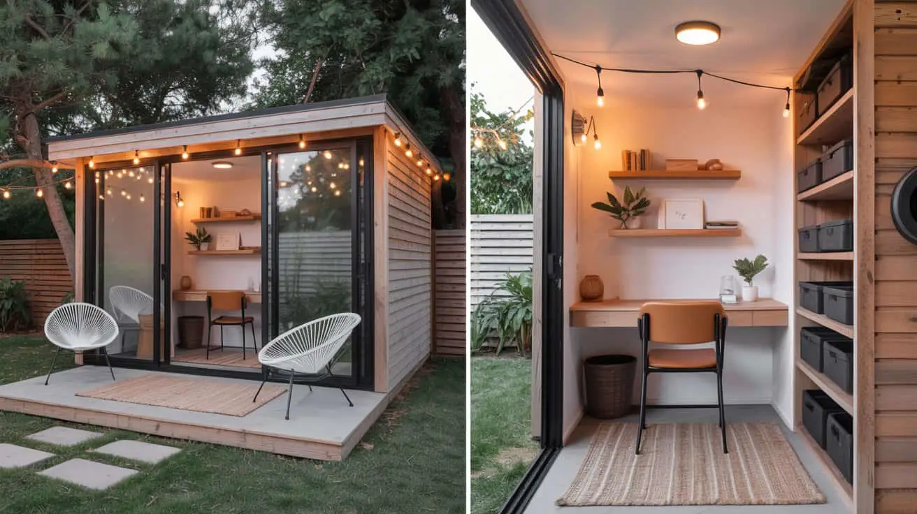 10+ Backyard Shed and House Combo Ideas for Family Yards