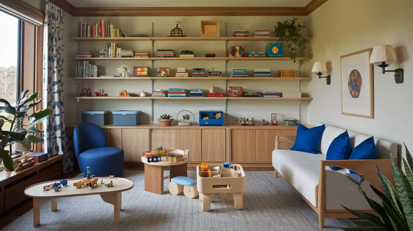 How to Create a Sophisticated Playroom in Your Family Living Space