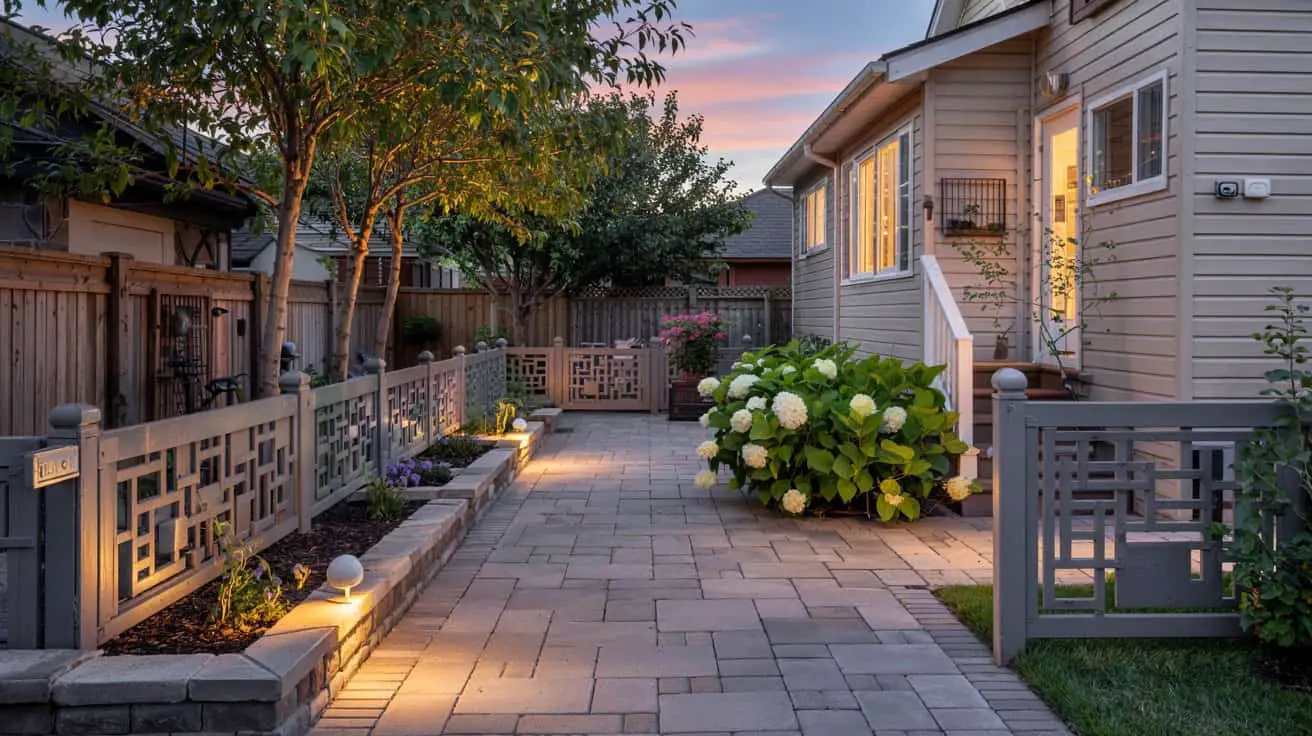 10+ Affordable Modern Garden Walkway Ideas with Paths on the Side of a Family House