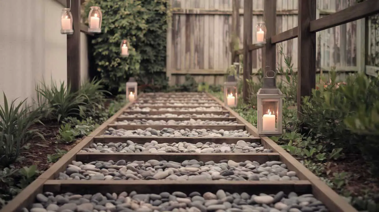 10+ Path Way Designs for a Cozy Winter and Christmas Family Budget Side Yard Makeover
